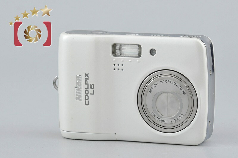 【中古】Nikon ニコン COOLPIX L6 白いこと コンパクトデジタルカメラ