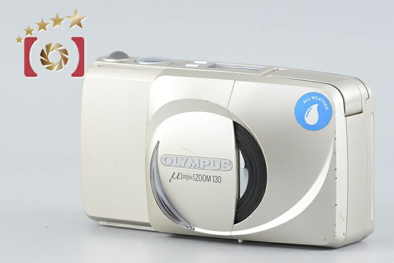 【中古】OLYMPUS オリンパス μ[mju:] ZOOM 130 コンパクトフィルムカメラ