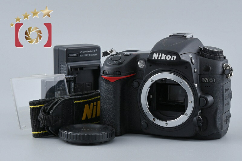 【中古】Nikon ニコン D7000 デジタル一眼二眼レフ写真機 シャッター発生率少ない
