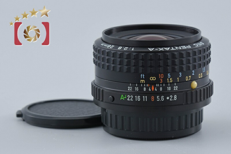 【中古】PENTAX ペンタックス SMC A 28粍 f/2.8 ペンタックスKマウント
