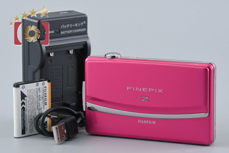 【中古】FUJIFILM 富士フイルム FINEPIX Z90 サクラ色 コンパクトデジタルカメラ
