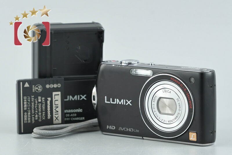 【中古】Panasonic パナソニック LUMIX DMC-FX70 黒いこと コンパクトデジタルカメラ