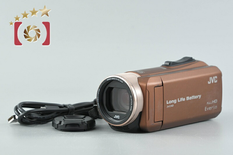 【中古】JVC ケンウッド Everio GZ-F200-T 点火装置赤銅色 デジタルテレビカメラ