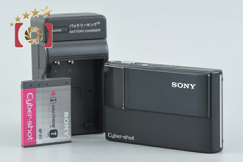 【中古】SONY ソニー Cyber-shot DSC-T10 黒いこと デジタルスチルカメラ