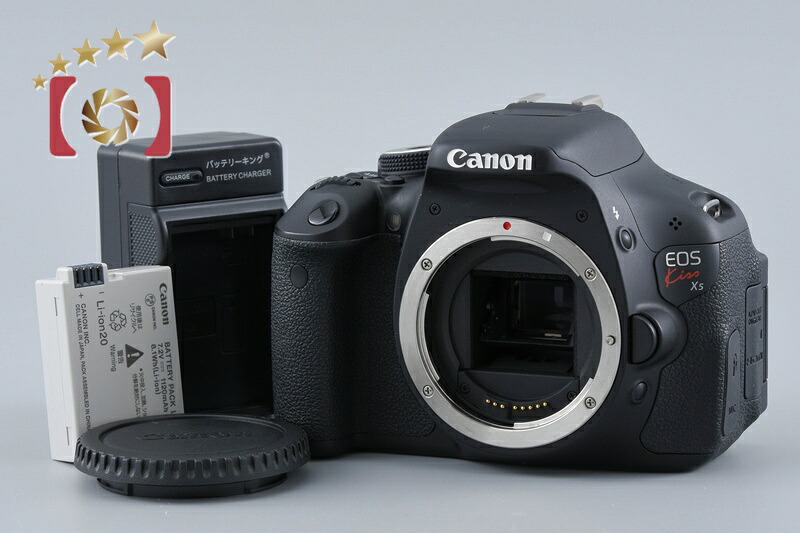 【中古】Canon キヤノン EOS Kiss X5 デジタル一眼二眼レフ写真機 シャッター発生率少ない