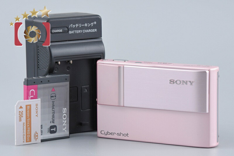 【中古】SONY ソニー Cyber-shot DSC-T10 さくら色 デジタルスチルカメラ