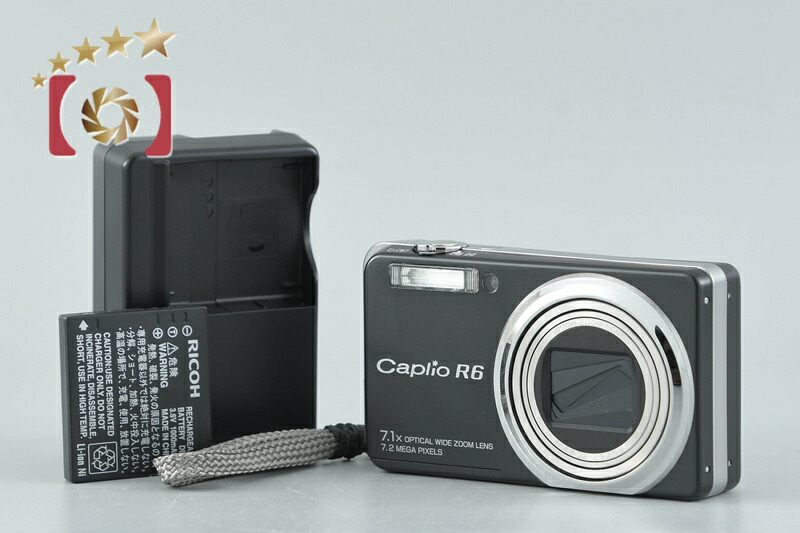 【中古】RICOH リコー Caplio R6 黒いこと コンパクトデジタルカメラ