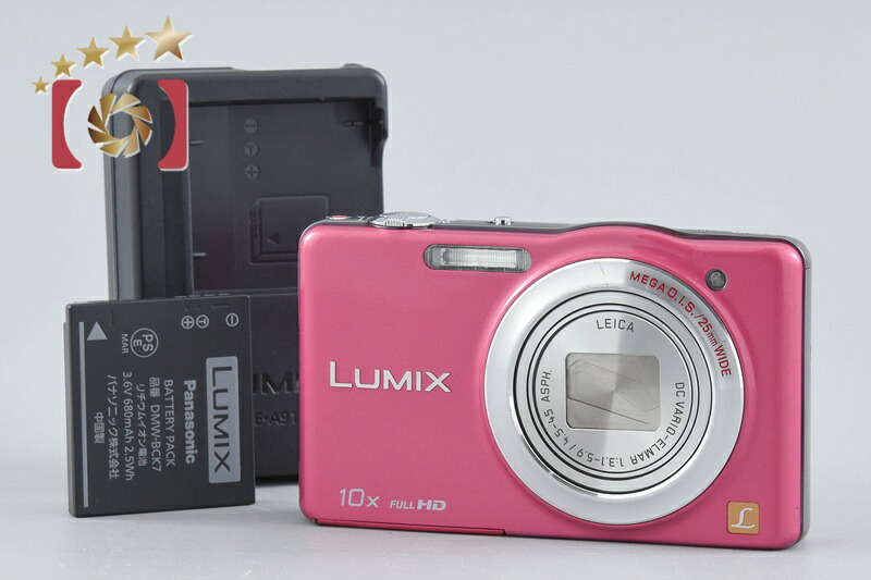 【中古】Panasonic パナソニック LUMIX DMC-SZ7 さくら色 コンパクトデジタルカメラ