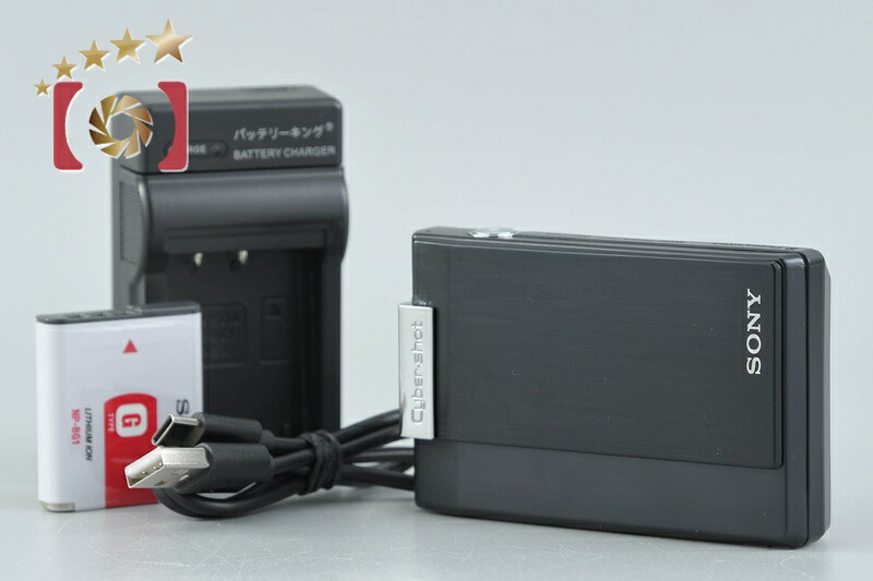 【中古】SONY ソニー Cyber-shot DSC-T100 黒いこと デジタルスチルカメラ