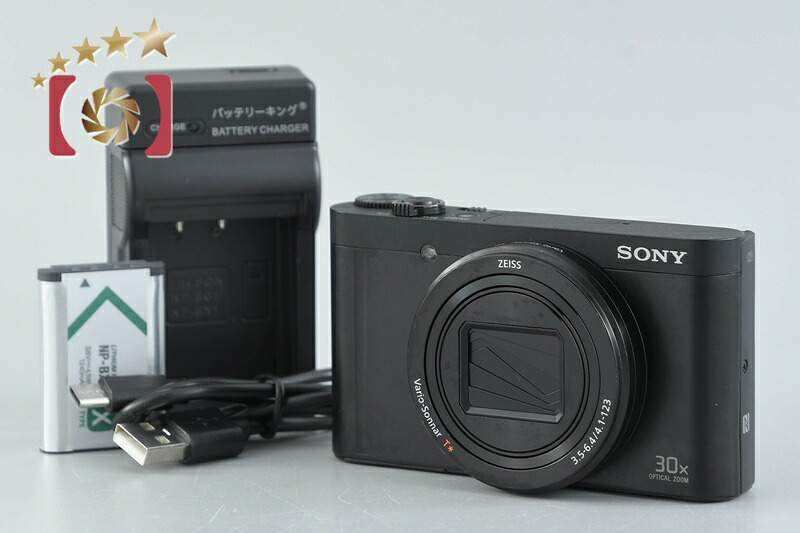 【中古】SONY ソニー Cyber-shot DSC-WX500 黒いこと デジタルスチルカメラ 多言語相応う