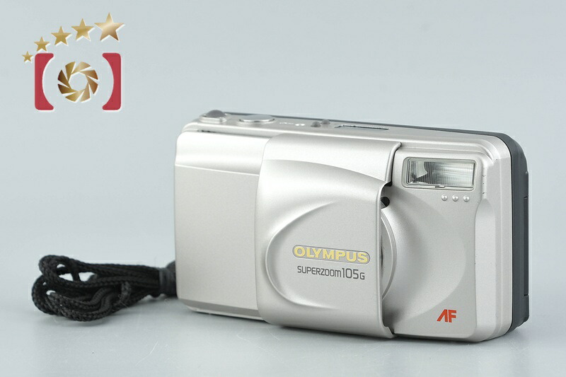 【中古】OLYMPUS オリンパス SUPERZOOM 105G コンパクトフィルムカメラ