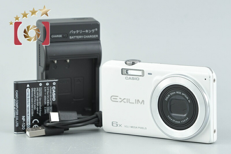 【中古】Casio カシオ EXILIM EX-Z780 白いこと コンパクトデジタルカメラ
