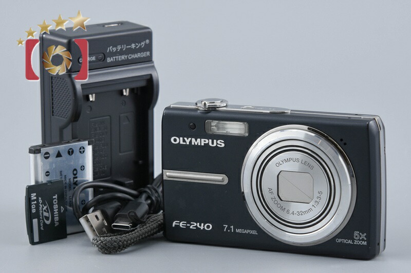 【中古】OLYMPUS オリンパス Camedia FE-240 コンパクトデジタルカメラ