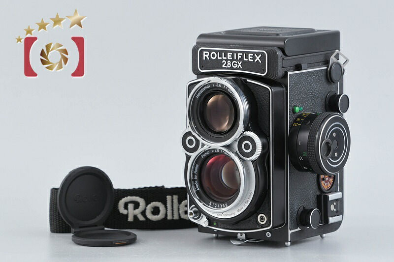 【中古】Rollei ローライ Rolleiflex 2.8GX Planar 80mm 二眼レフカメラ|ファイブスターカメラ