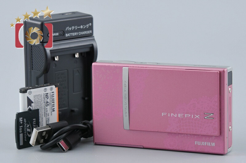【中古】FUJIFILM 富士フイルム FinePix Z250fd デコレーションピンク コンパクトデジタルカメラ｜ファイブスターカメラ