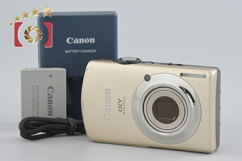 【中古】Canon キヤノン IXY Digital 920 IS ゴールド コンパクトデジタルカメラ｜ファイブスターカメラ