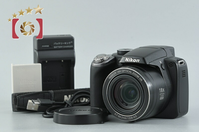 【中古】Nikon ニコン COOLPIX P80 ブラック コンパクトデジタルカメラ|ファイブスターカメラ