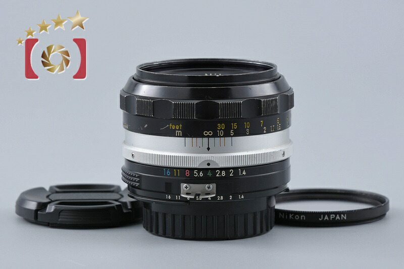 【中古】Nikon ニコン NIKKOR-S.C Auto 50mm f/1.4 Ai改|ファイブスターカメラ
