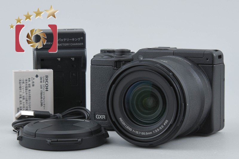 【中古】RICOH リコー GXR + A16 24-85mm f/3.5-5.5 シャッター回数僅少｜ファイブスターカメラ