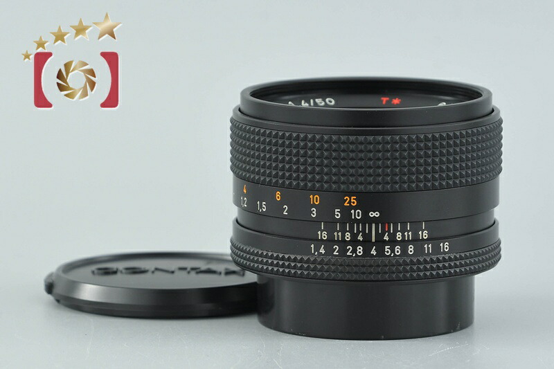 【中古】CONTAX コンタックス Carl Zeiss Planar 50mm f/1.4 T* AEJ｜ファイブスターカメラ