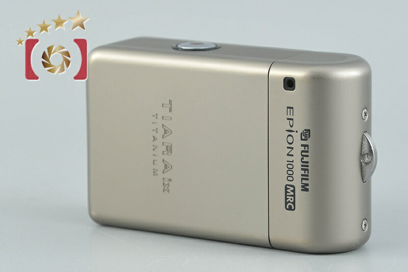 【中古】FUJIFILM 富士フイルム Epion1000 MRC TIARA ix チタン コンパクトフィルムカメラ｜ファイブスターカメラ