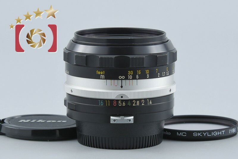 【中古】Nikon ニコン NIKKOR-S.C Auto 50mm f/1.4|ファイブスターカメラ
