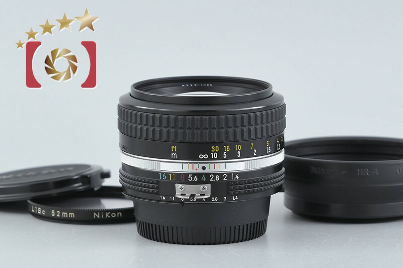 【中古】Nikon ニコン Ai NIKKOR 50mm f/1.4｜ファイブスターカメラ
