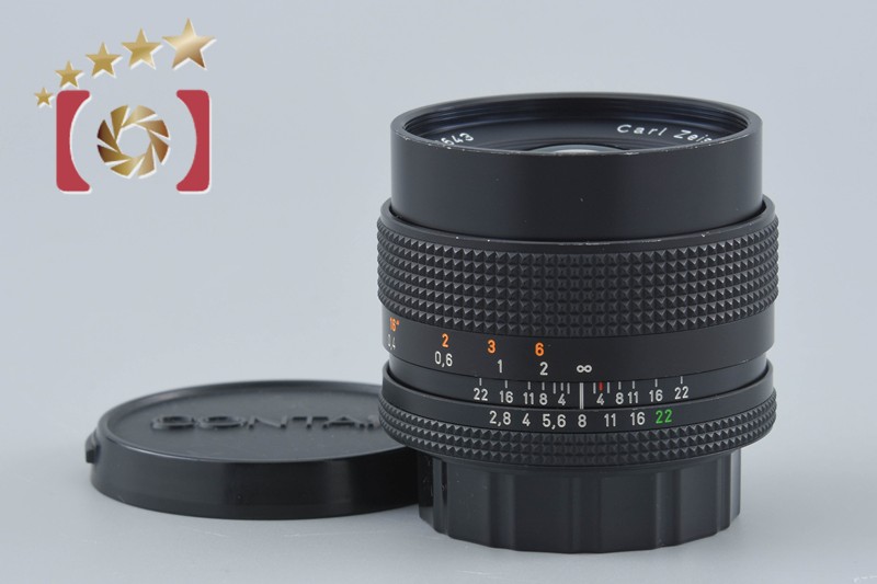 【中古】CONTAX コンタックス Carl Zeiss Distagon 28mm f/2.8 T* MMJ|ファイブスターカメラ