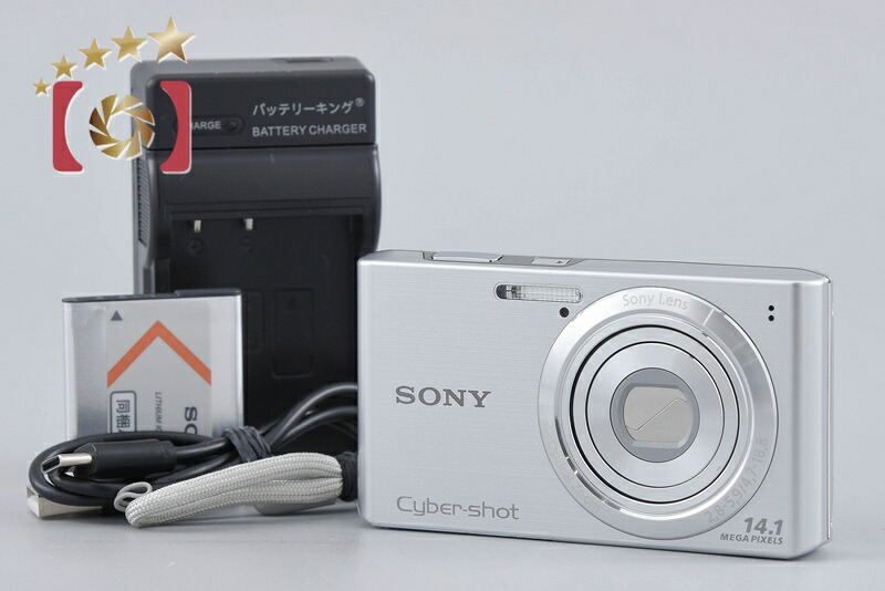 【中古】SONY ソニー Cyber-Shot DSC-W610 シルバー デジタルスチルカメラ｜ファイブスターカメラ