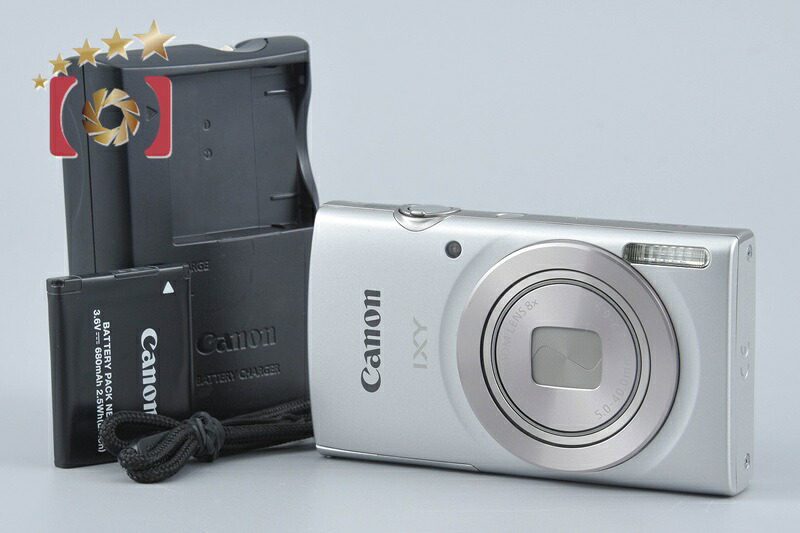 【中古】Canon キヤノン IXY 200 シルバー コンパクトデジタルカメラ｜ファイブスターカメラ