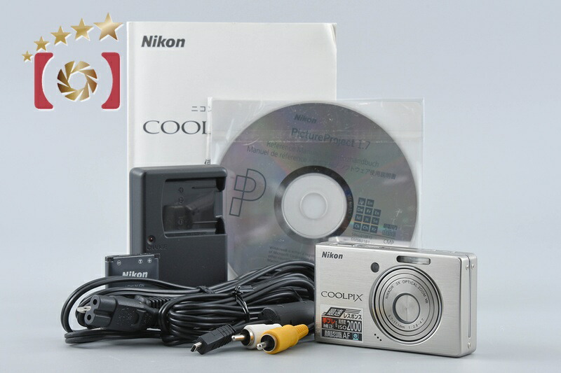【中古】Nikon ニコン COOLPIX S500 シルバー コンパクトデジタルカメラ｜ファイブスターカメラ