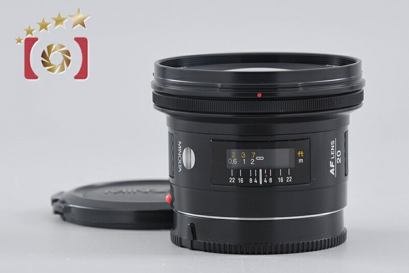 【中古】MINOLTA ミノルタ AF 20mm f/2.8 旧タイプ｜ファイブスターカメラ