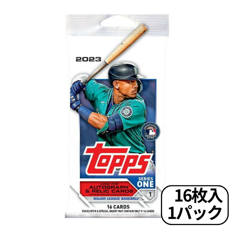 トップス 2023 シリーズ1 ベースボール メジャーリーグ カード リテイルパック 大谷翔平 MLB Topps Series 1 Baseball Retail Pack 16枚入り 1パック BOX 輸入品画像