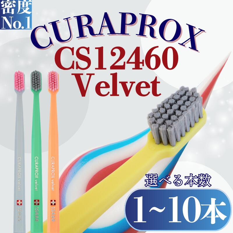 ②クラプロックス CS12460 歯ブラシ 超やわらか極細毛 【10本】 楽天市場】クラプロックス CS12460 ベルベット 歯ブラシ