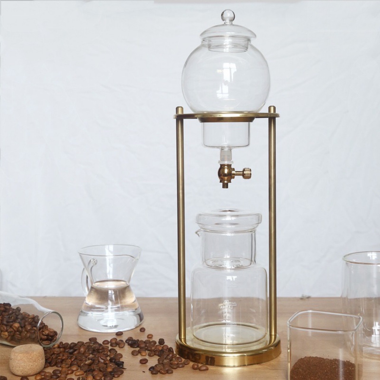 【百貨店SALE10%OFF】500ml ウォータードリッパー 水出しコーヒーポット 冷萃コーヒーポット アイスドリップコーヒーメーカー ハンドドリップポット アイスドリップポット エスプレッソ手作り 父の日