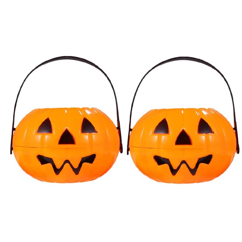 楽天市場】（10個）パンプキンバケツ 直径約7cm ハロウィン