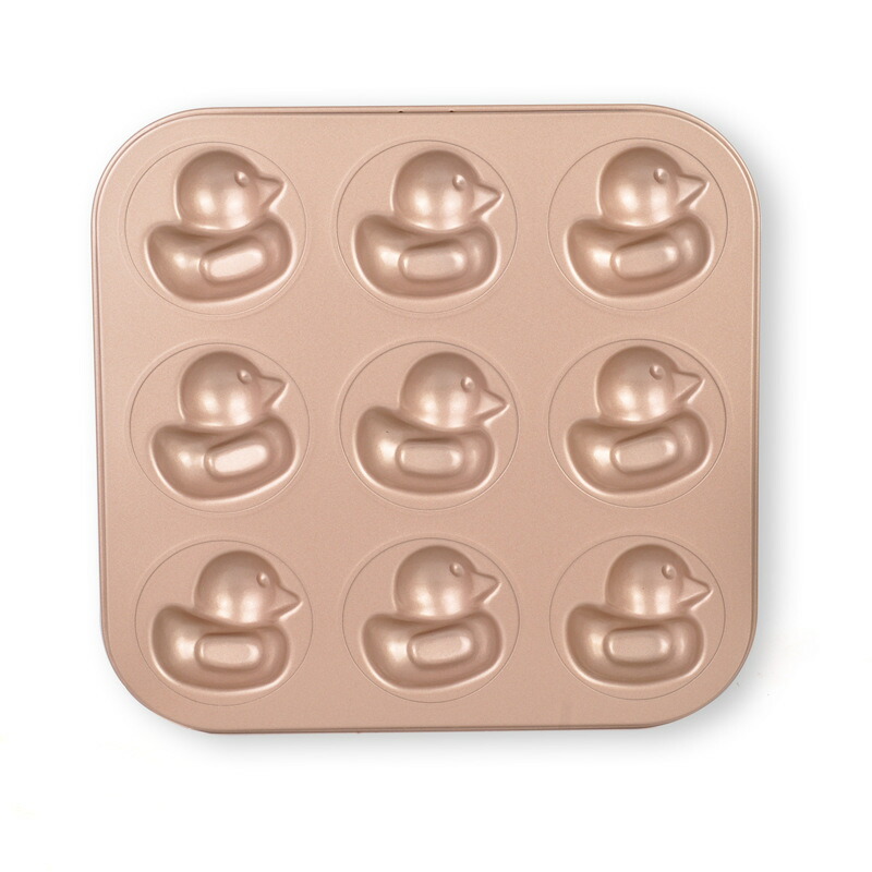 楽天市場】焼き型 金型 ベーキング アヒル形 ケーキ型 ローフデザート