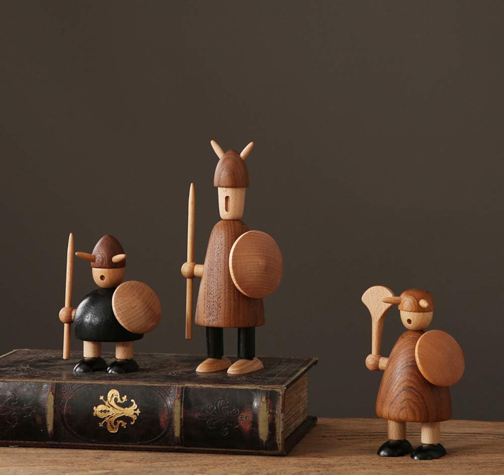 楽天市場】【USED】バイキング 木製 人形 デンマーク 置物 ウッド