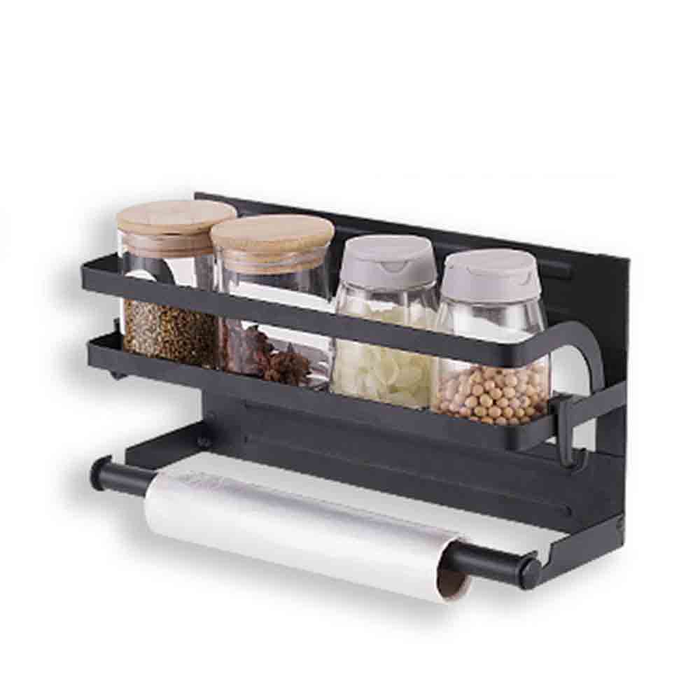 楽天市場】マグネット冷蔵庫サイドラック タワー キッチン ホワイト