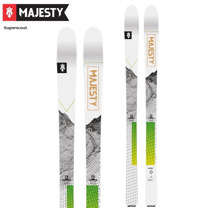 楽天市場】Majesty マジェスティ スキー板 Rogue 板単品 〈21/22モデル 