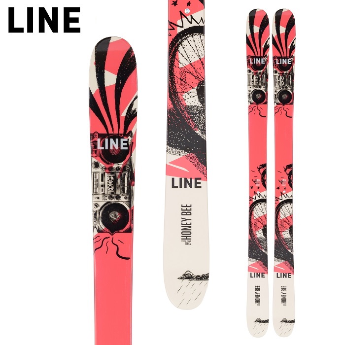 かわいい新作 Badger LINE Skis ライン LINE Honey スキー HONEY