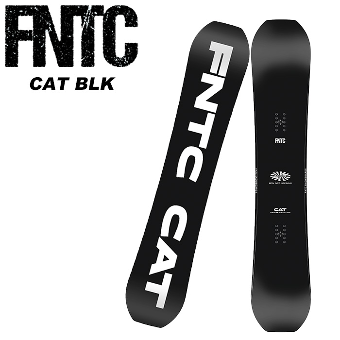 日本最大級の品揃え FNTC エフエヌティーシー スノーボード 板 CAT BLK