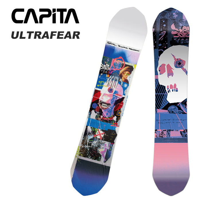 通販激安】 CAPITA キャピタ スノーボード 板 ULTRAFEAR 22-23 モデル