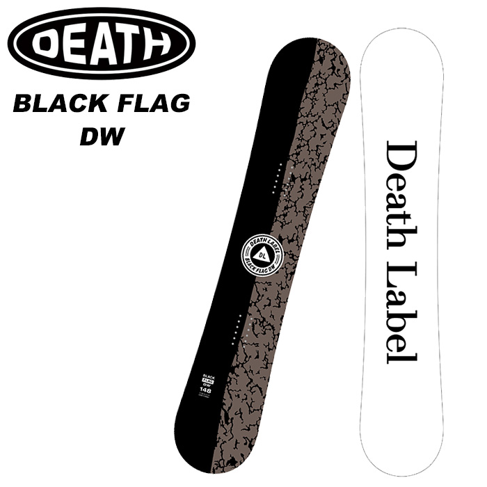 最大50％オフ！ DEATH LABEL デスレーベル スノーボード 板 BLACK FLAG