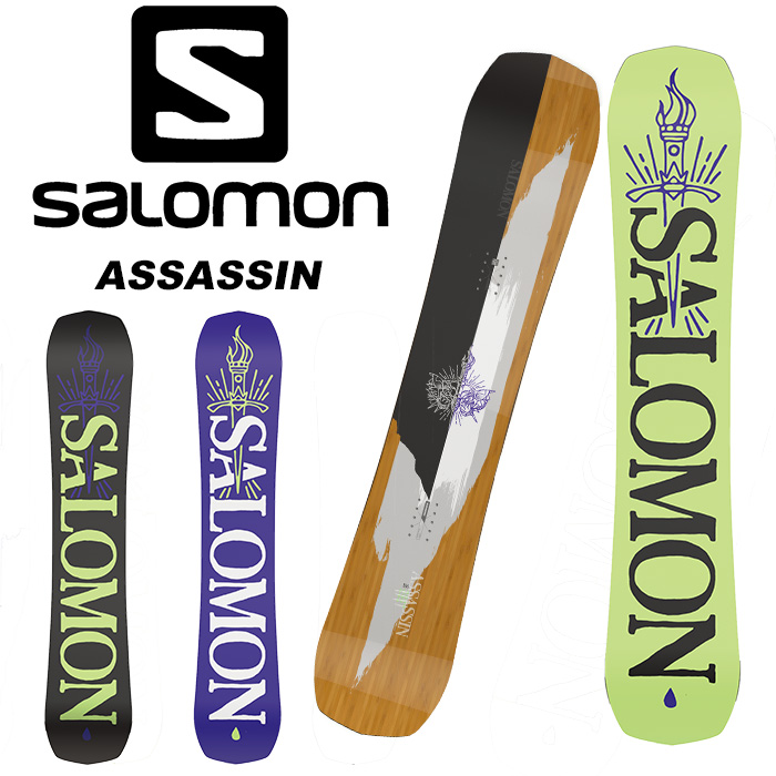 SALOMON SALOMON SALOMON サロモン スノーボード 板 ASSASSIN 22-23