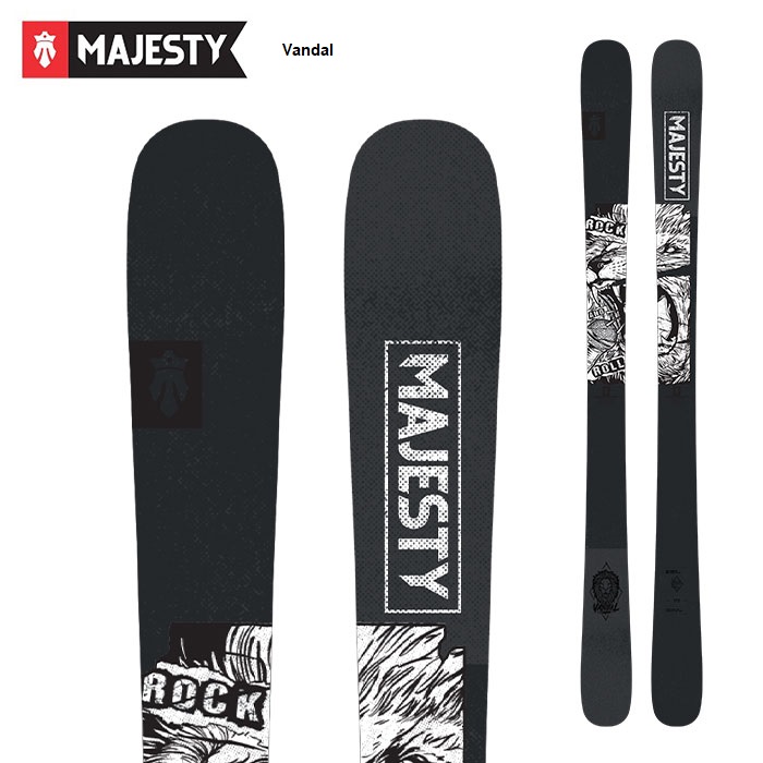 ライトニングボルト Majesty マジェスティ スキー板 Vesper 板単品 23