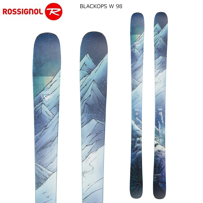 爆売り！ 2023 ROSSIGNOL ロシニョール BLACKOPS 98 OPEN 山スキー板