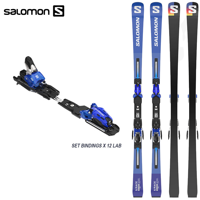SALOMON サロモン スキー板 ビンディングセット PRO LAB S X12 22-23