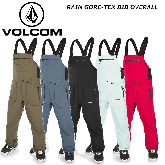 売れ筋 VOLCOM ボルコム ウェア RAIN GORE-TEX BIB OVERALL レイン