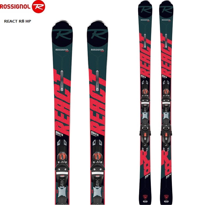 【楽天市場】ROSSIGNOL ロシニョール スキー板 REACT R6 COMPACT XPRESS ビンディングセット 〈21/22モデル〉 :  F.JANCK 楽天市場店